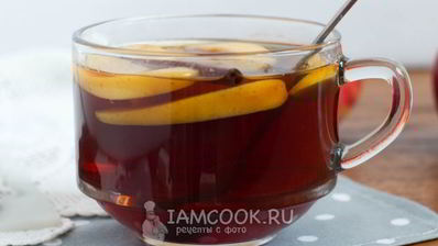 чай с яблоками