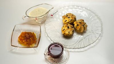 чай с ягодами