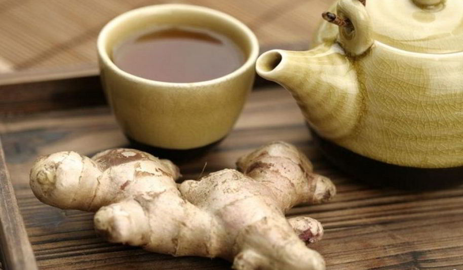 Рецепт черного чая с имбирем