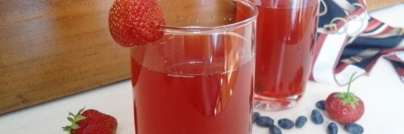 Холодный чай Ягодный ройбуш