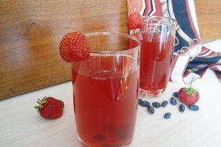 Холодный чай Ягодный ройбуш