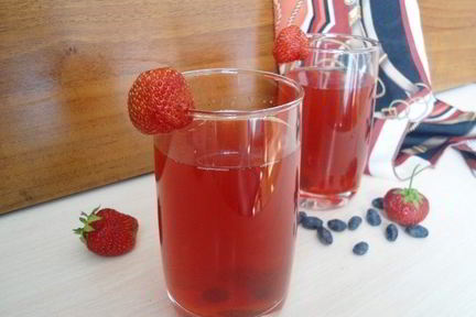 Холодный чай Ягодный ройбуш