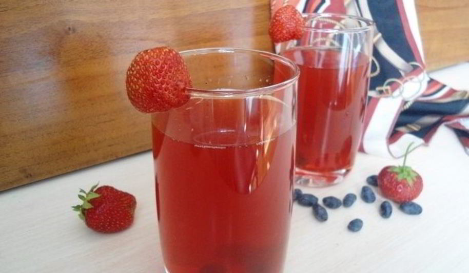 Рецепт холодного чая ягодного ройбуш