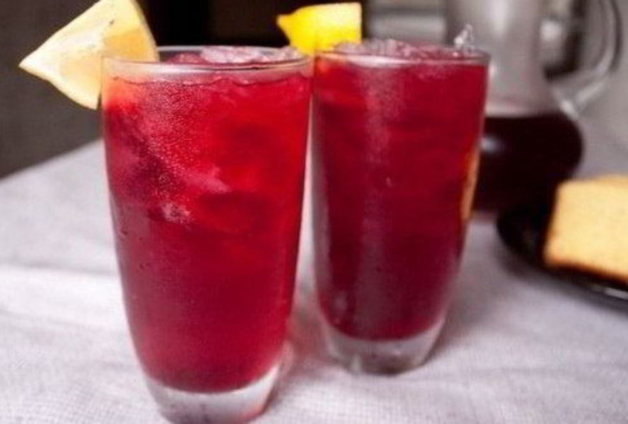 Красный чай с имбирем и лимоном