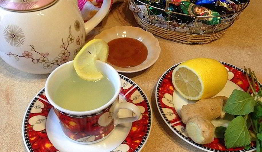 Рецепт полезного имбирного чая