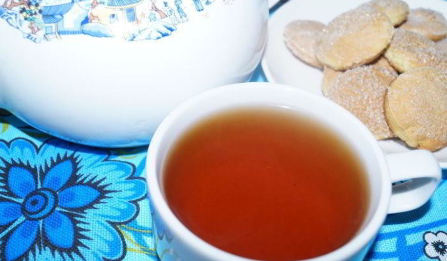 Рецепт витаминного чая с клюквой и шиповником