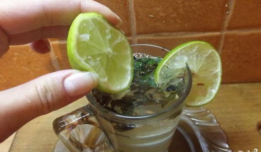 Рецепт зеленого чая с лаймом