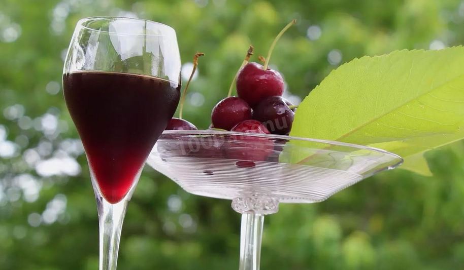 Рецепт черешневого вина