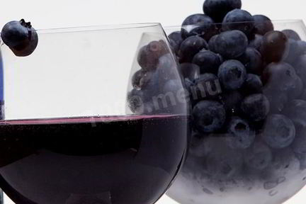 Домашнее черничное вино из черники