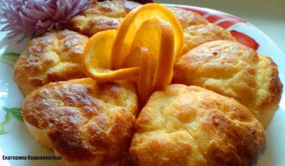 Рецепт французских булочек с апельсиновым сиропом