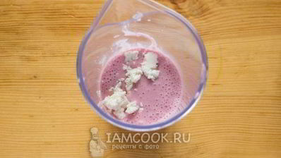 фруктовый коктейль с мороженым