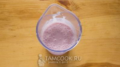 фруктовый коктейль с мороженым