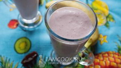 фруктовый коктейль с мороженым