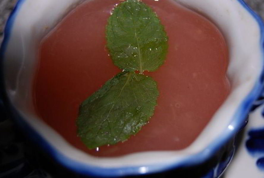 Кисель из ревеня