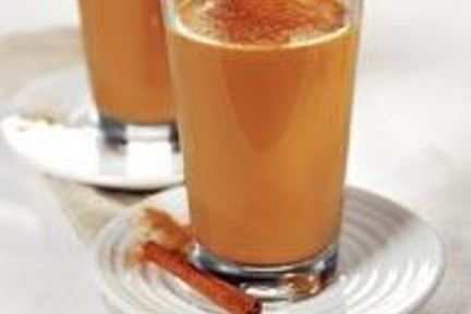 Кофе латте с корицей