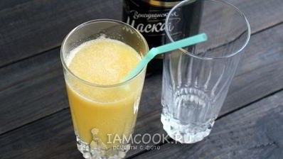 коктейль беллини с шампанским