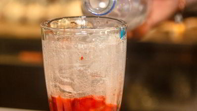 клубничный лимонад