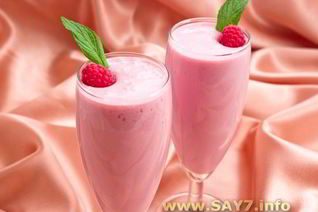 Малиновый коктейль