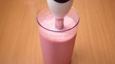 малиновый коктейль