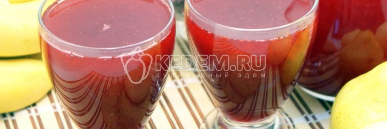 Брусничный морс