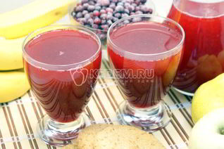 Брусничный морс