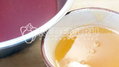 брусничный морс