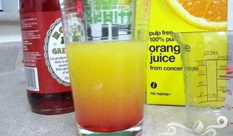 Рецепт радужного безалкогольного напитка