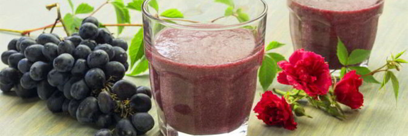 Бананово-виноградный смузи