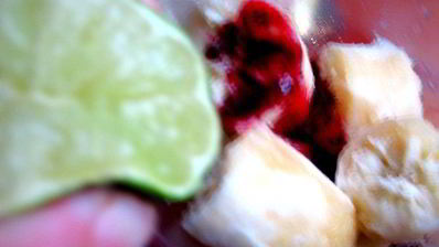 банановый смузи с лаймом