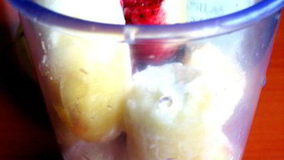 банановый смузи с лаймом