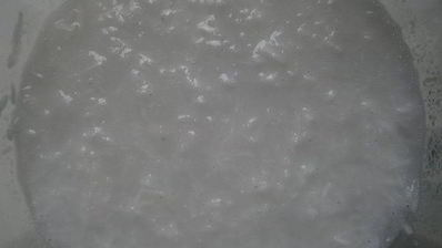 кокосовый смузи с овсяными хлопьями