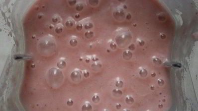 кокосовый смузи с овсяными хлопьями