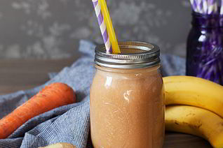 Морковно-имбирный смузи