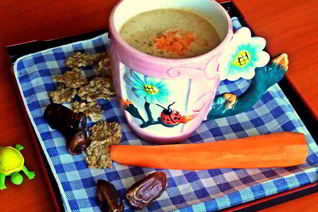 Морковно-ореховый смузи