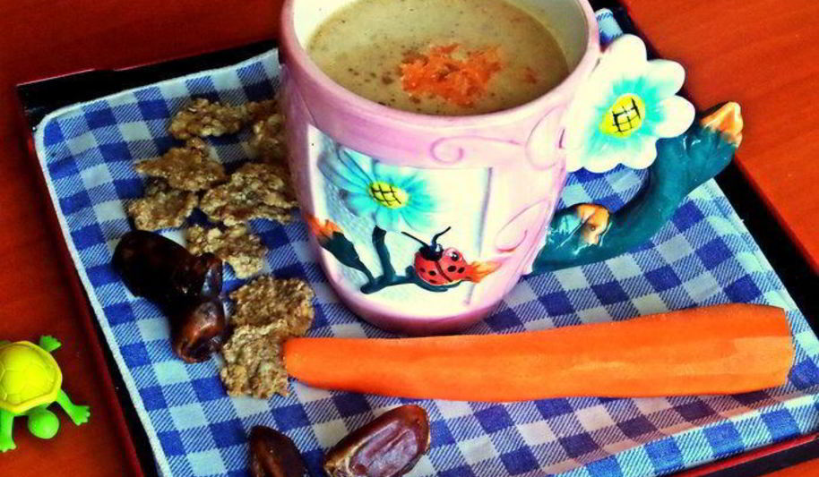 Рецепт морковна-орехового смузи