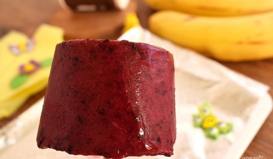 Рецепт мороженого смузи на палочке