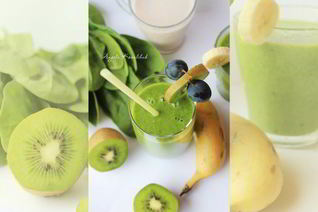 Напиток зеленый смузи