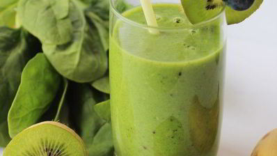 напиток зеленый смузи