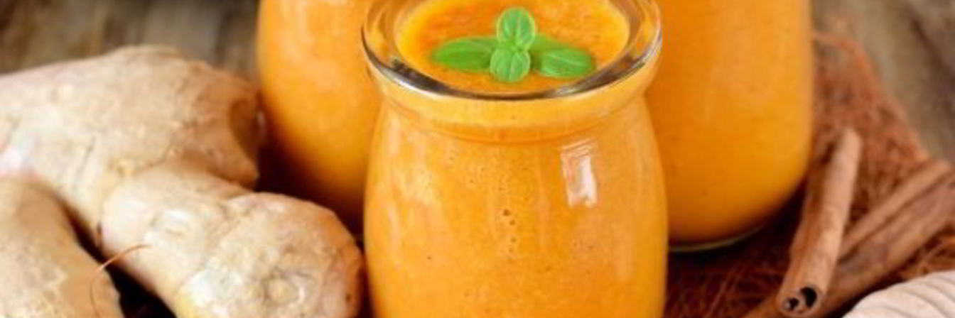 Облепиховый смузи с имбирем