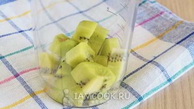 смузи из кефира и киви