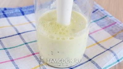 смузи из кефира и киви