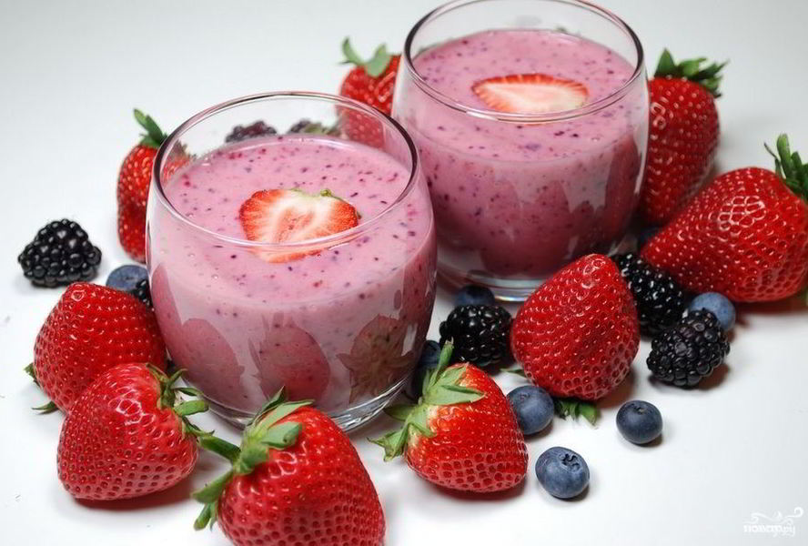 Смузи с мороженым