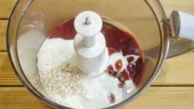 смузи с овсяными хлопьями