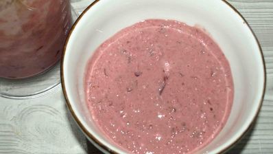 вишневый смузи-боул с чиа