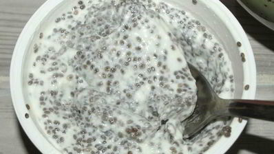 вишневый смузи-боул с чиа