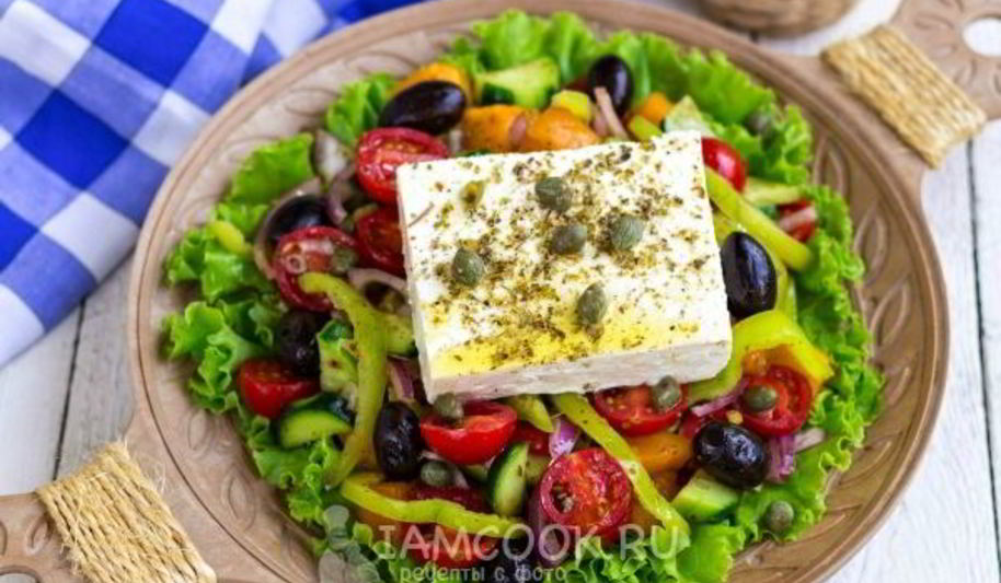 Рецепт салата греческого