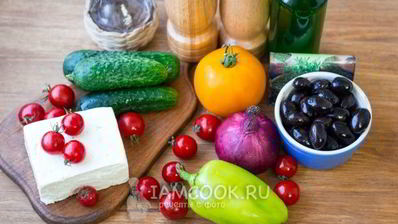 салат греческий