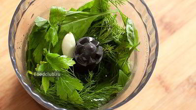 картофельный салат с йогуртовым соусом