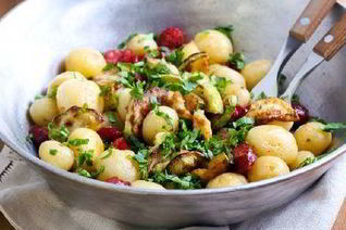 Летний картофельный салат