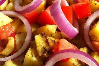 Простой картофельный салат